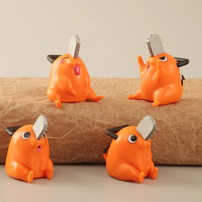 Chainsaw Man Pochita – Lot 4pcs Figurines Pochita