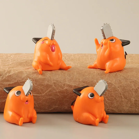 Chainsaw Man Pochita – Lot 4pcs Figurines Pochita