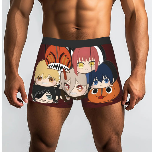 Chainsaw Man Boxer Homme – Groupe Personnages Édition Bordeaux