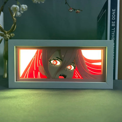 Chainsaw Man Multicolored LED Night Light – Power Light Edition