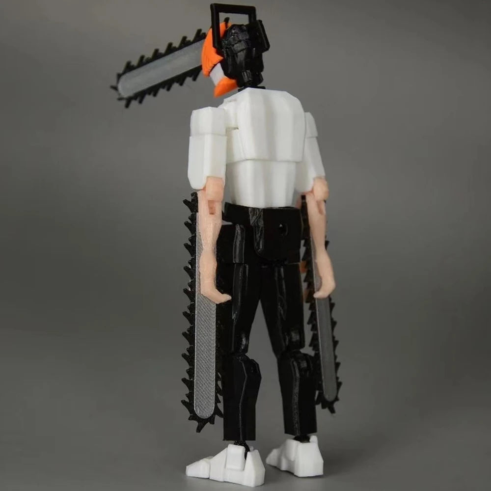 Chainsaw Man Denji – Figurine 3D Imprimée Devil Form