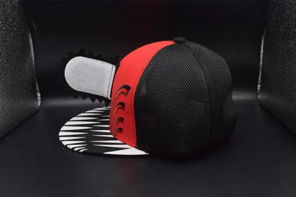 Gorra 3D Chainsaw Man – Edición Roja y Negra Motosierra Denji
