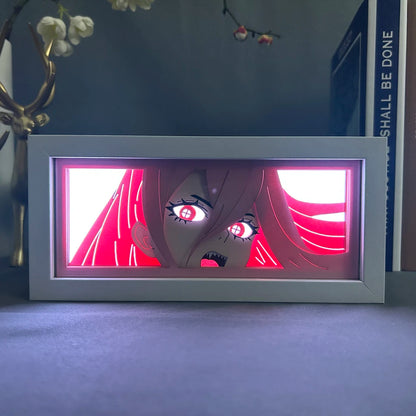 Chainsaw Man Multicolored LED Night Light – Power Light Edition