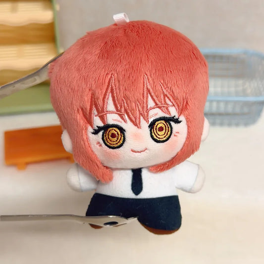 Chainsaw Man Plush Keychain - Makima Golden Eyes Cute Edition