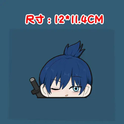 Chainsaw Man Anime Sticker – Aki Hayakawa Chibi Autocollant Voiture