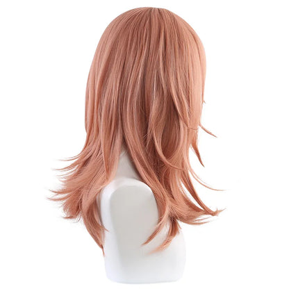 Chainsaw Man Cosplay Wig – Perruque Longue Cuivrée Angel Devil