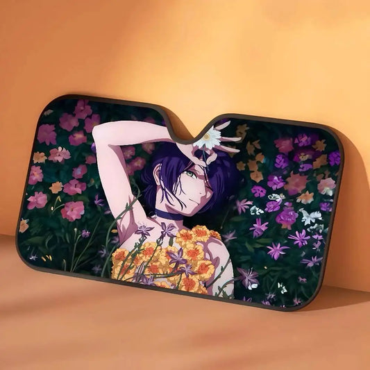 Chainsaw Man Car Sunshade – Power Fleurs Pare-soleil