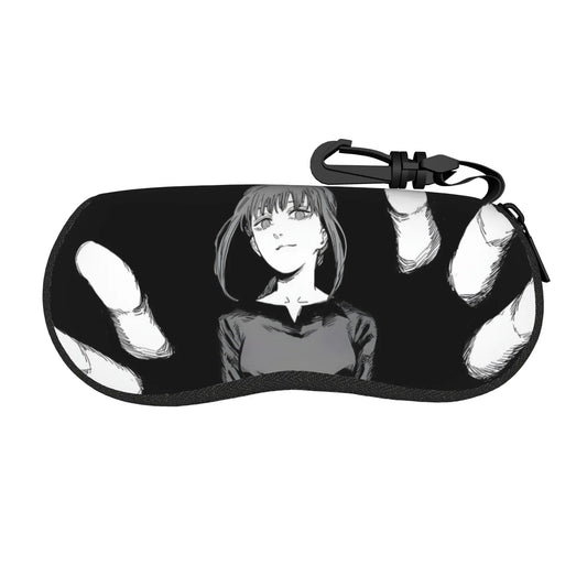 Chainsaw Man Étui à Lunettes – Makima Mains Noir Pochette Zippée
