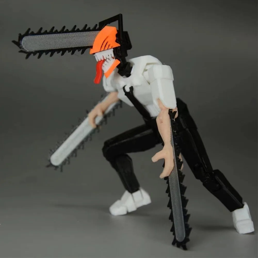 Chainsaw Man Denji – Figurine 3D Imprimée Devil Form